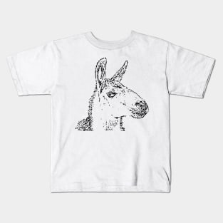 Lama (black) Kids T-Shirt